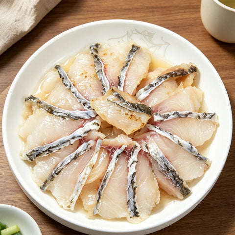 Crisp Grass Carp Sashimi Slices