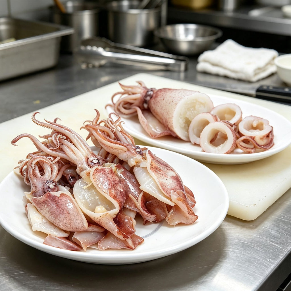 Premium Fresh Whole Baby Squid