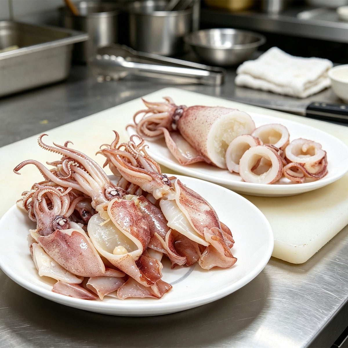 Premium Fresh Whole Baby Squid