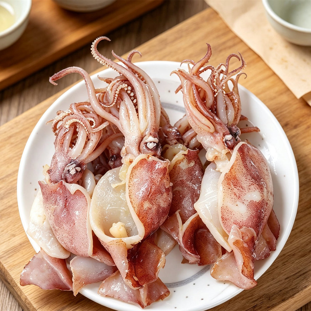 Premium Fresh Whole Baby Squid