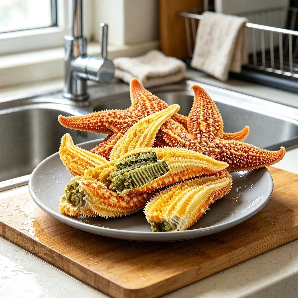 Premium Edible Starfish with Roe
