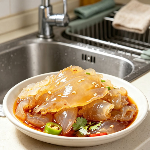 Fresh Chilled Jellyfish Salad Bowl